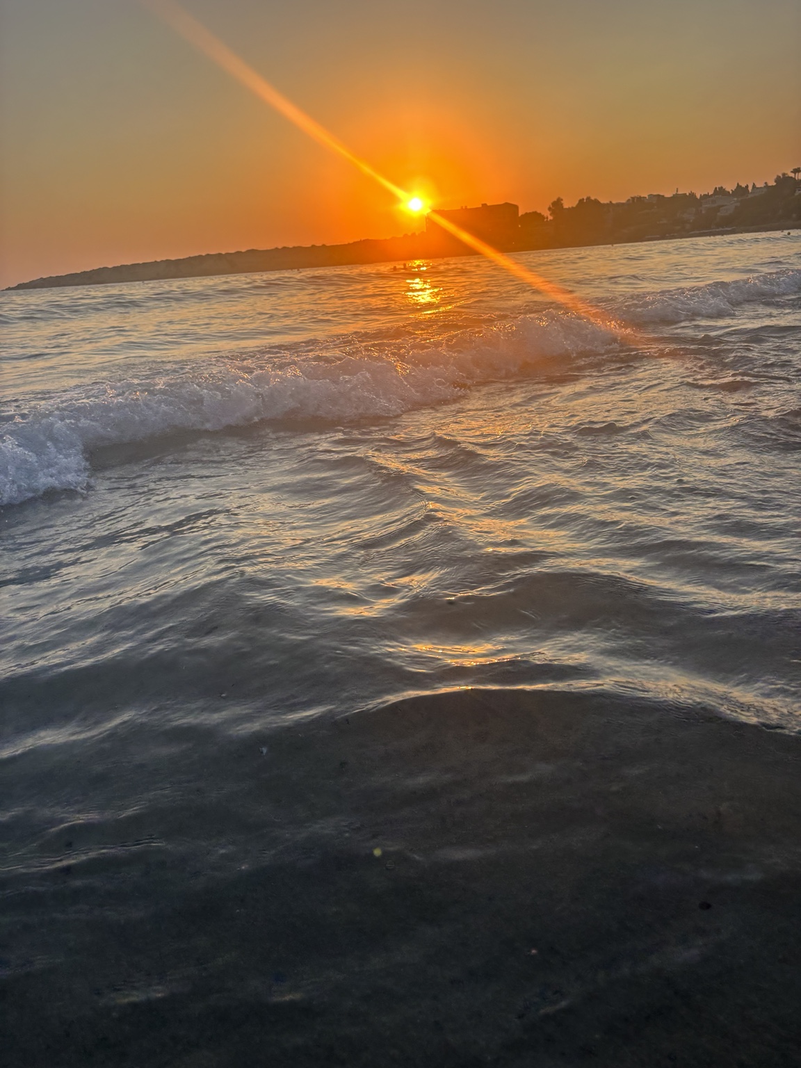 Sonnenuntergang über der Coral Bay